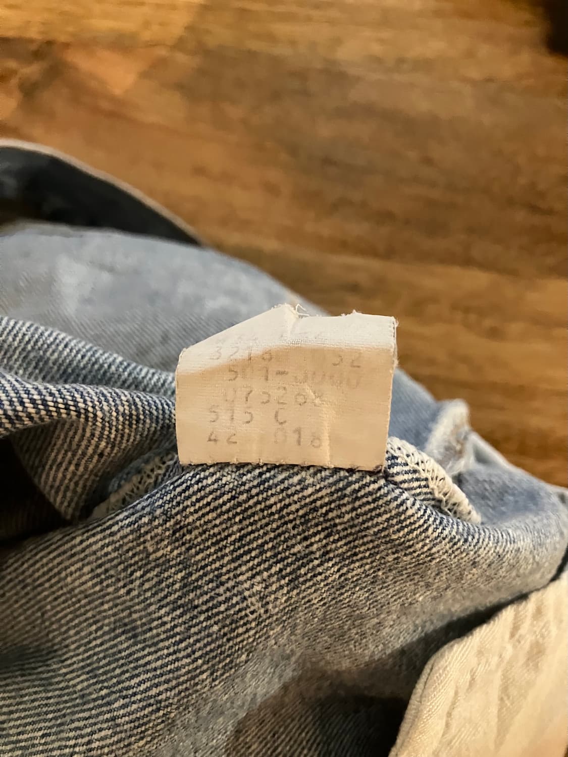 80s USA 빈티지 리바이스 501 데님 팬츠 상품이미지10