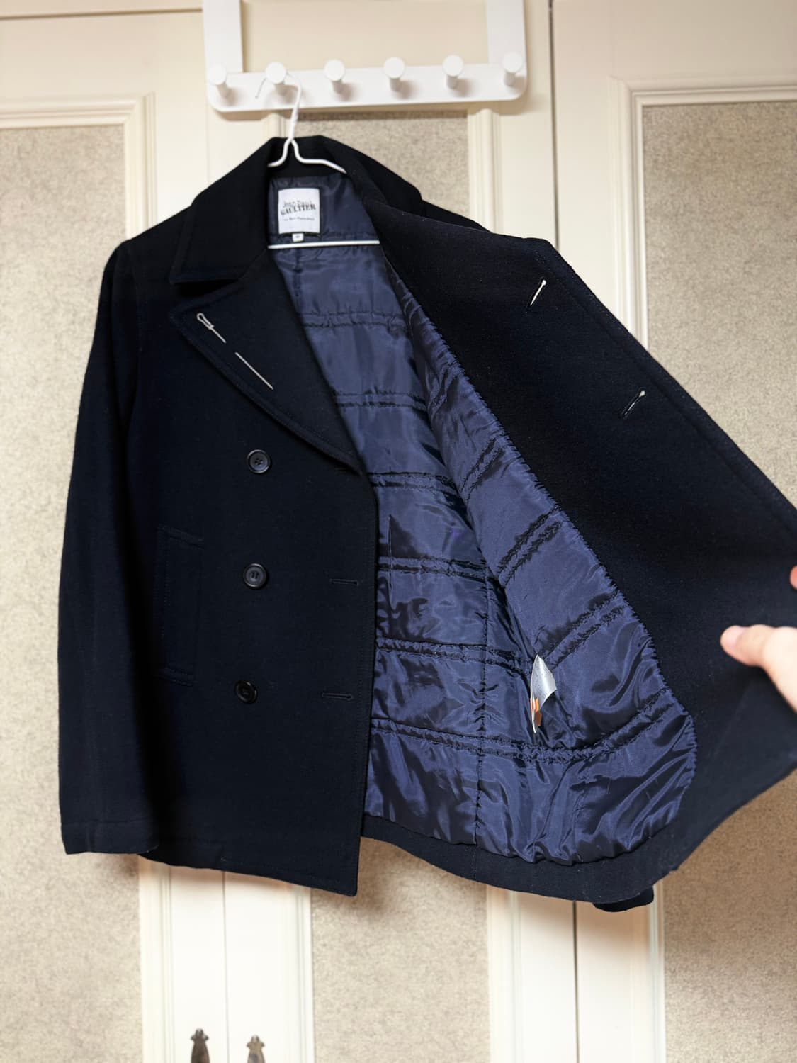 장 폴 고티에 모직 반코트 상품이미지3