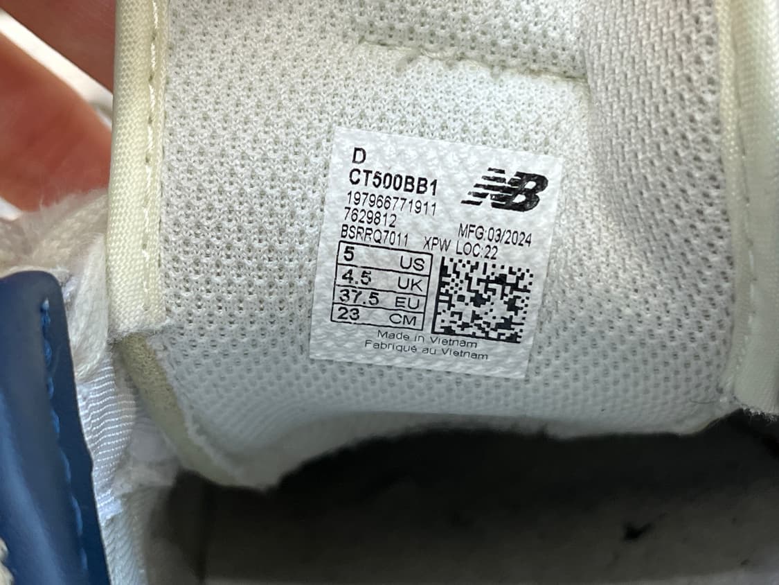 Aime leon dore X 뉴발란스 CT500BB1 화이트 네이비 2 상품이미지6