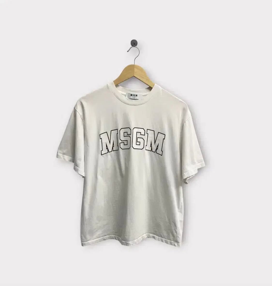 MSGM 라운드 티셔츠 M 상품이미지1