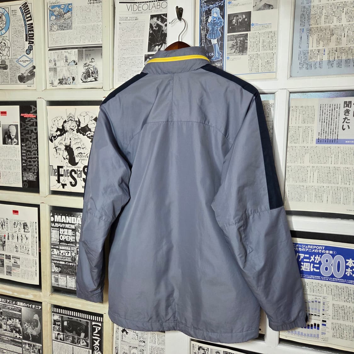 나이키 블루 그레이 누빔 바람막이 자켓  상품이미지6