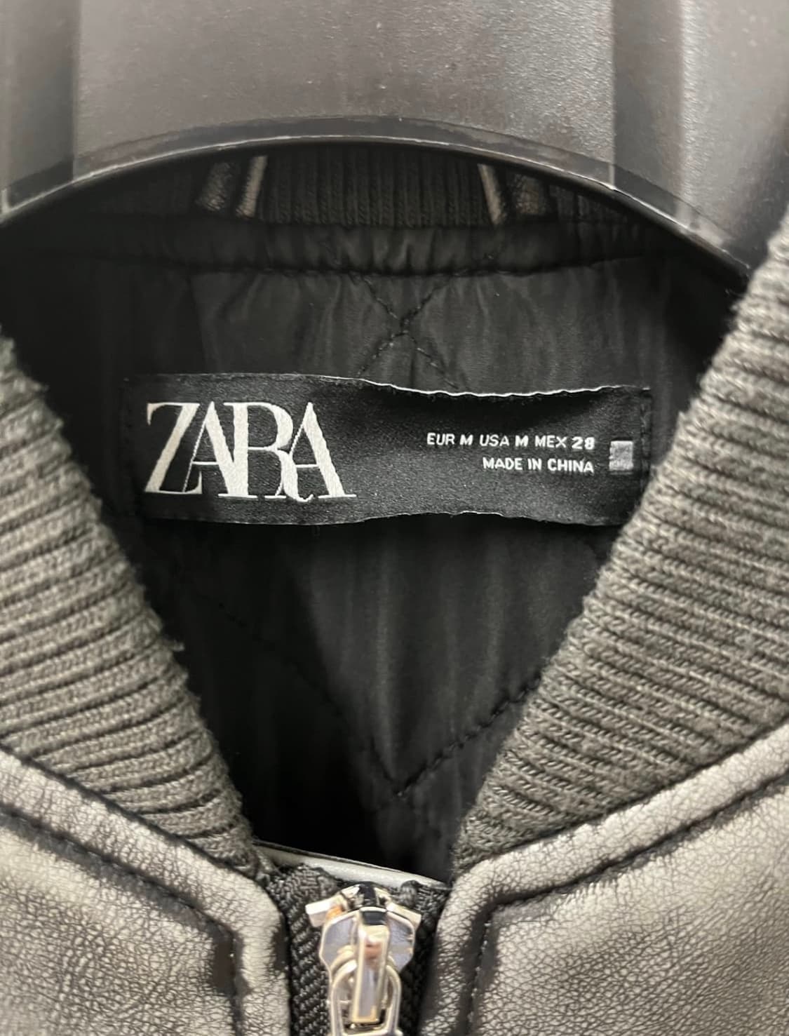 자라 가죽 레더 자켓 점퍼 상품이미지3