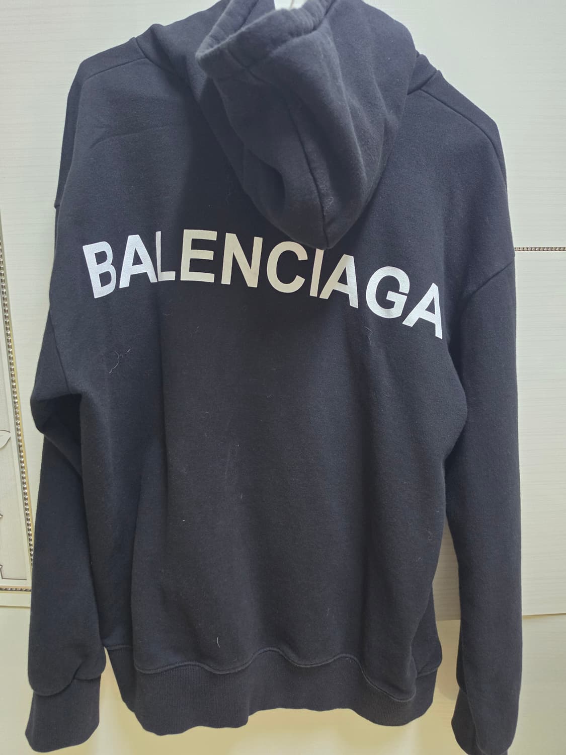 발렌시아가로고후드티 100~95 상품이미지3