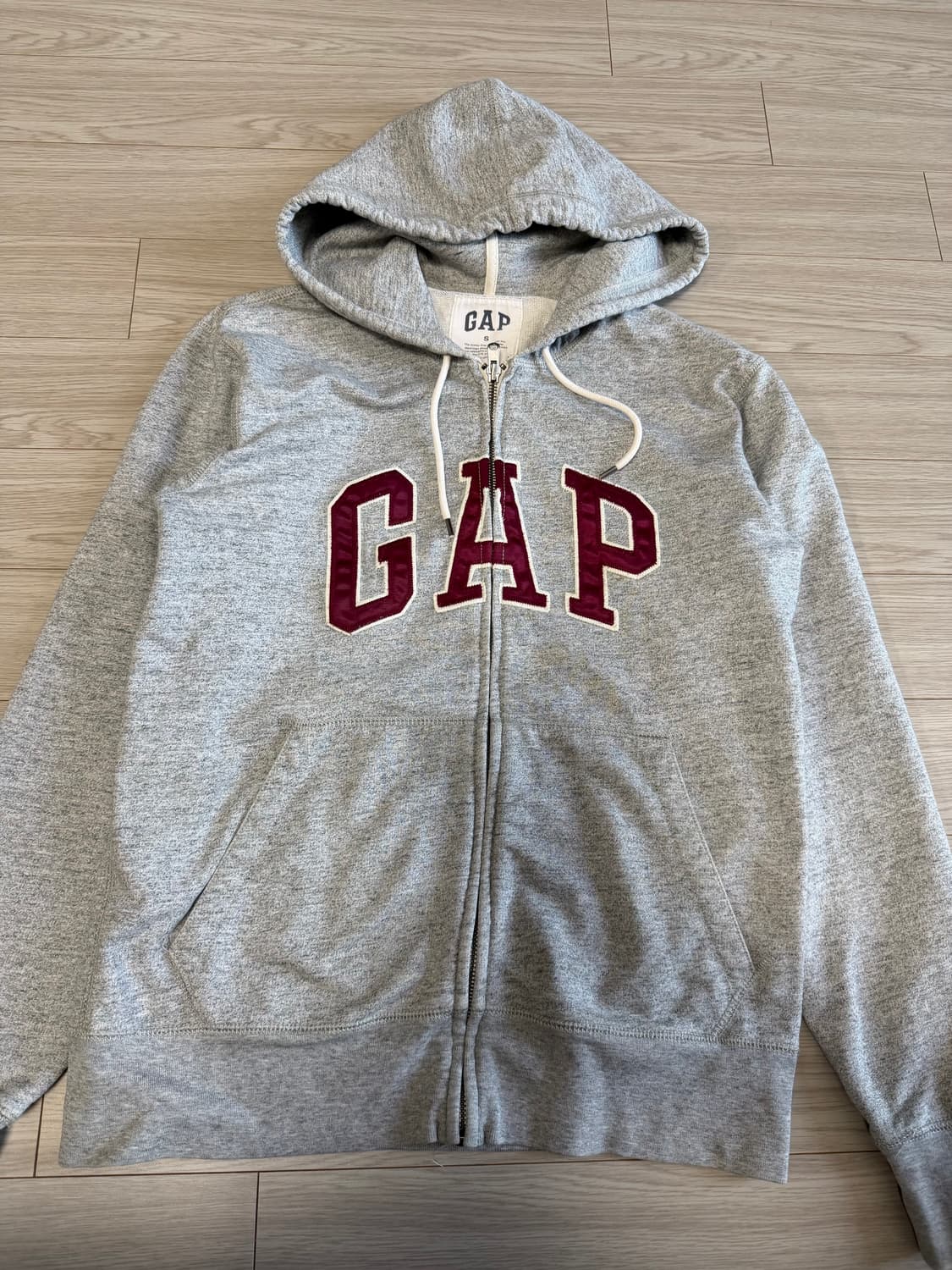 갭 그레이 후드집업 s 상품이미지2