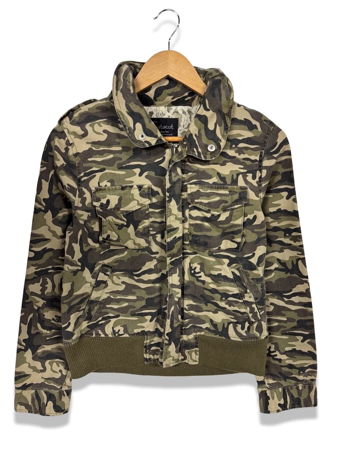 JPN Y2K 카모플라주 딱붙자켓1942 상품이미지1