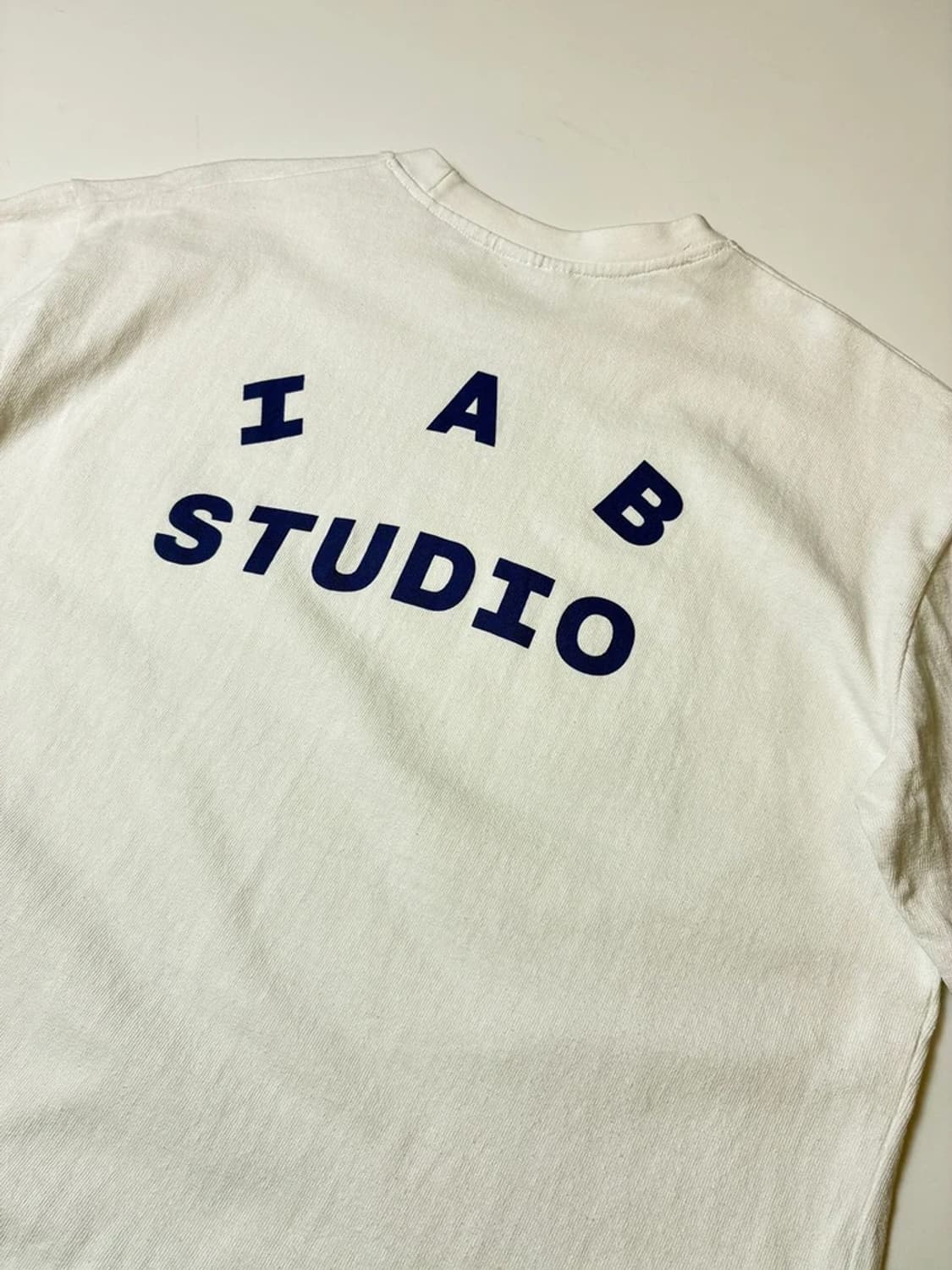 아이앱스튜디오 빅로고 오버핏 반팔 티셔츠 PN9041 상품이미지2