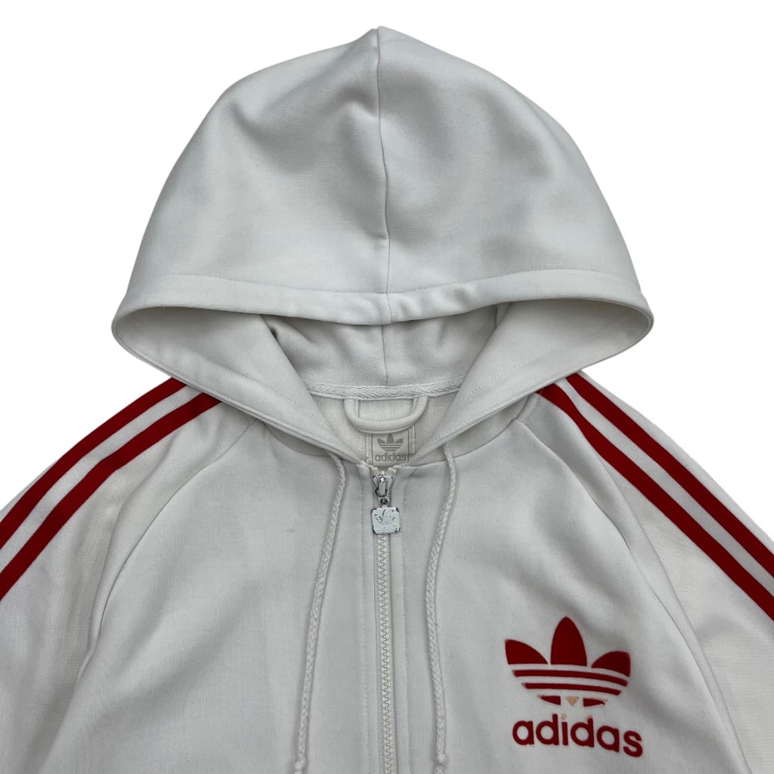 아디다스 레드라인 화이트 플락 후드집업 95 상품이미지6