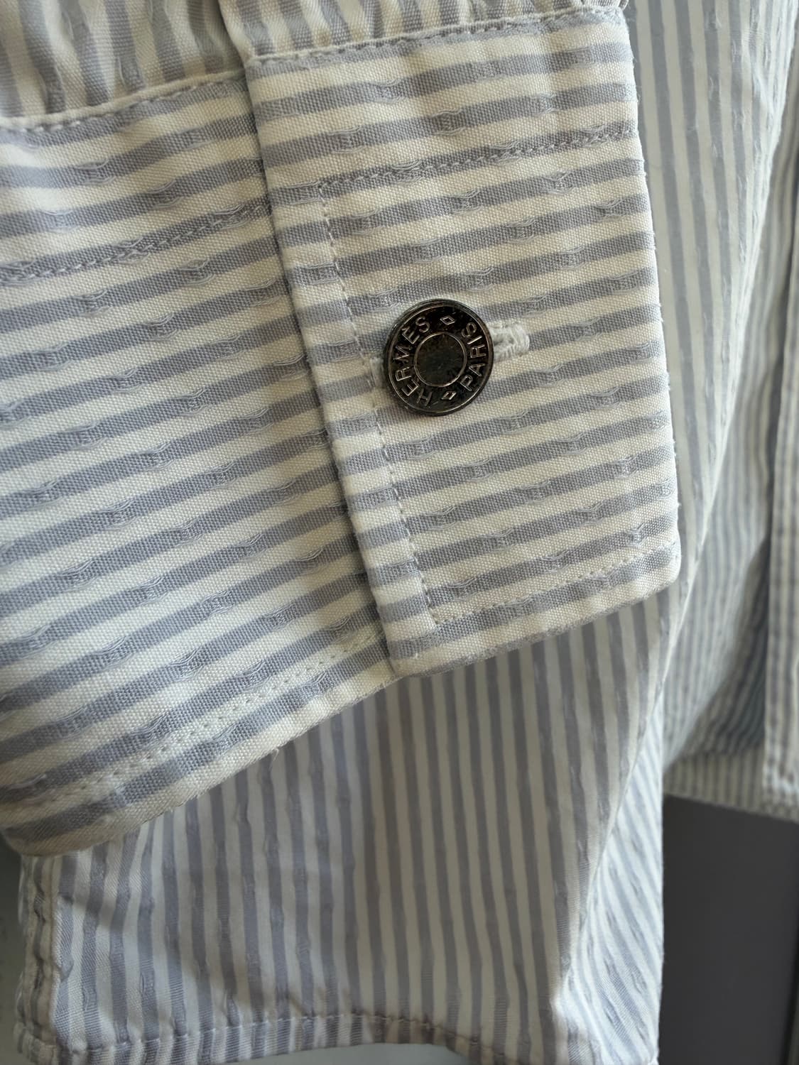 105~110/ 에르메스 스트라이프 베이직 셔츠 상품이미지6