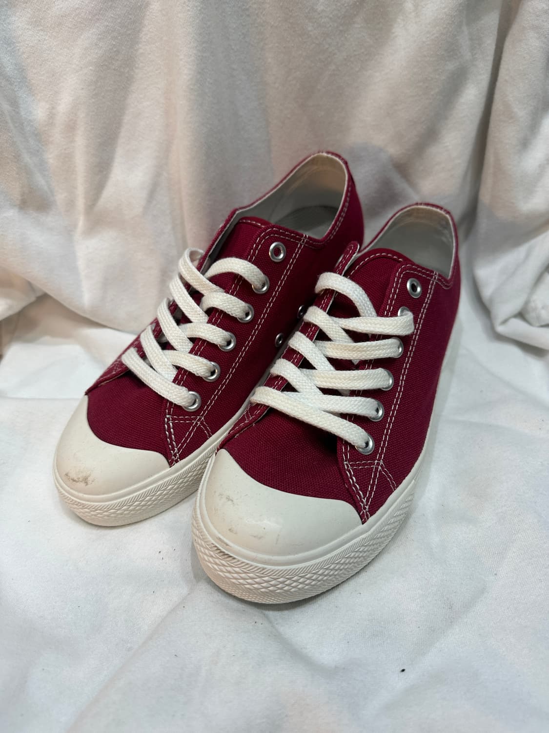 무지 스니커즈 와인 220 상품이미지1