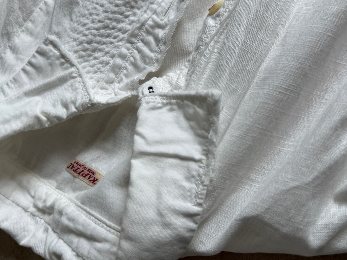 캐피탈 화이트 셔츠 판매합니다. 상품이미지4