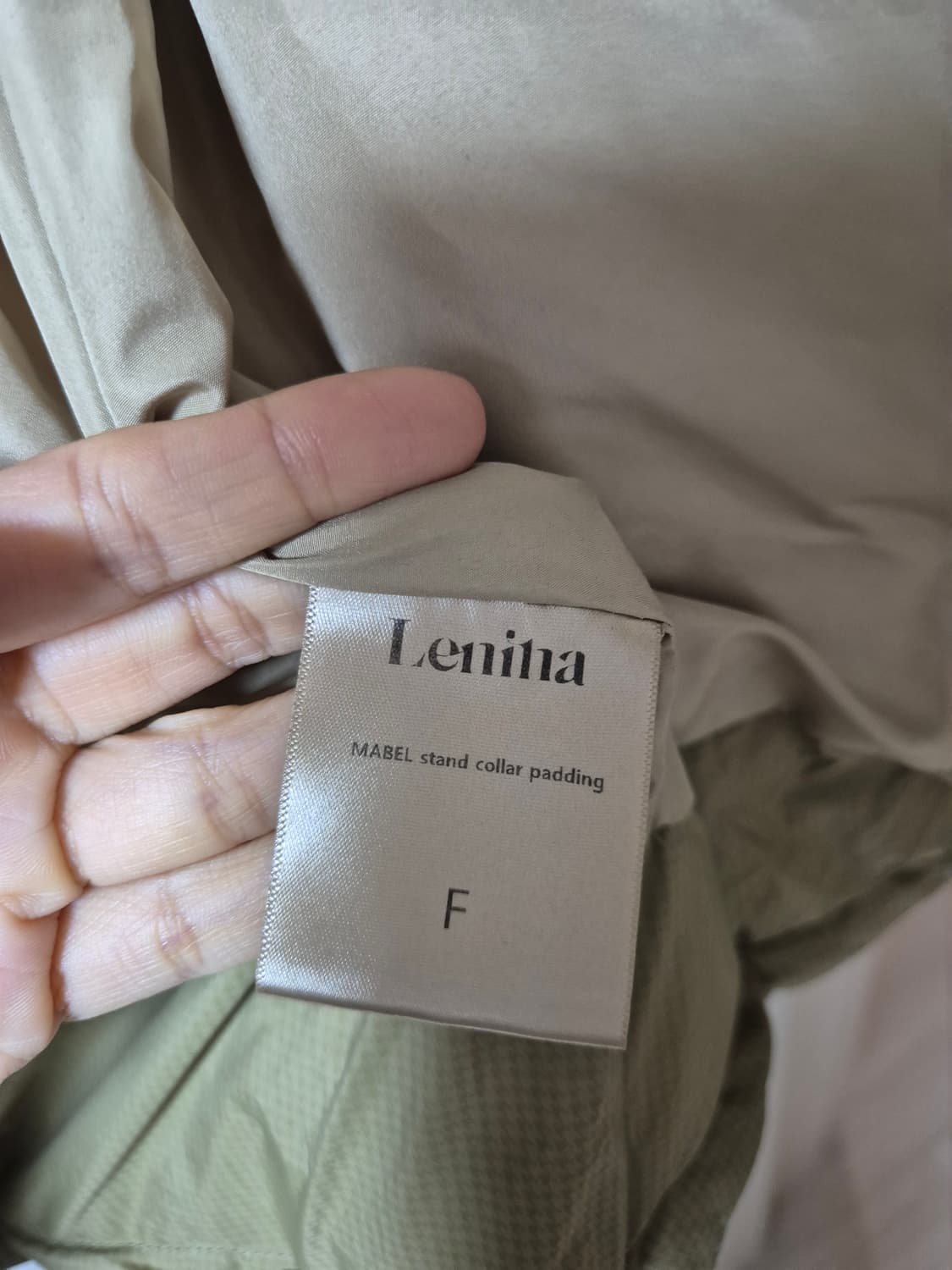 르니나 패딩 Mabel 컬러패딩 다운패딩 덕다운 상품이미지8