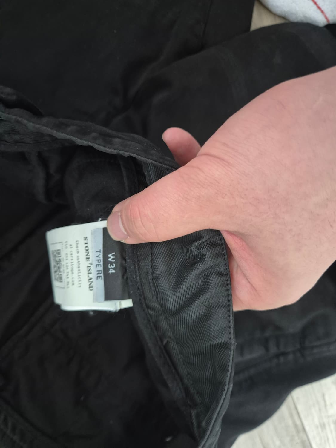 [34]스톤아일랜드 세미와이드 팬츠 스톤아일랜드 상품이미지4