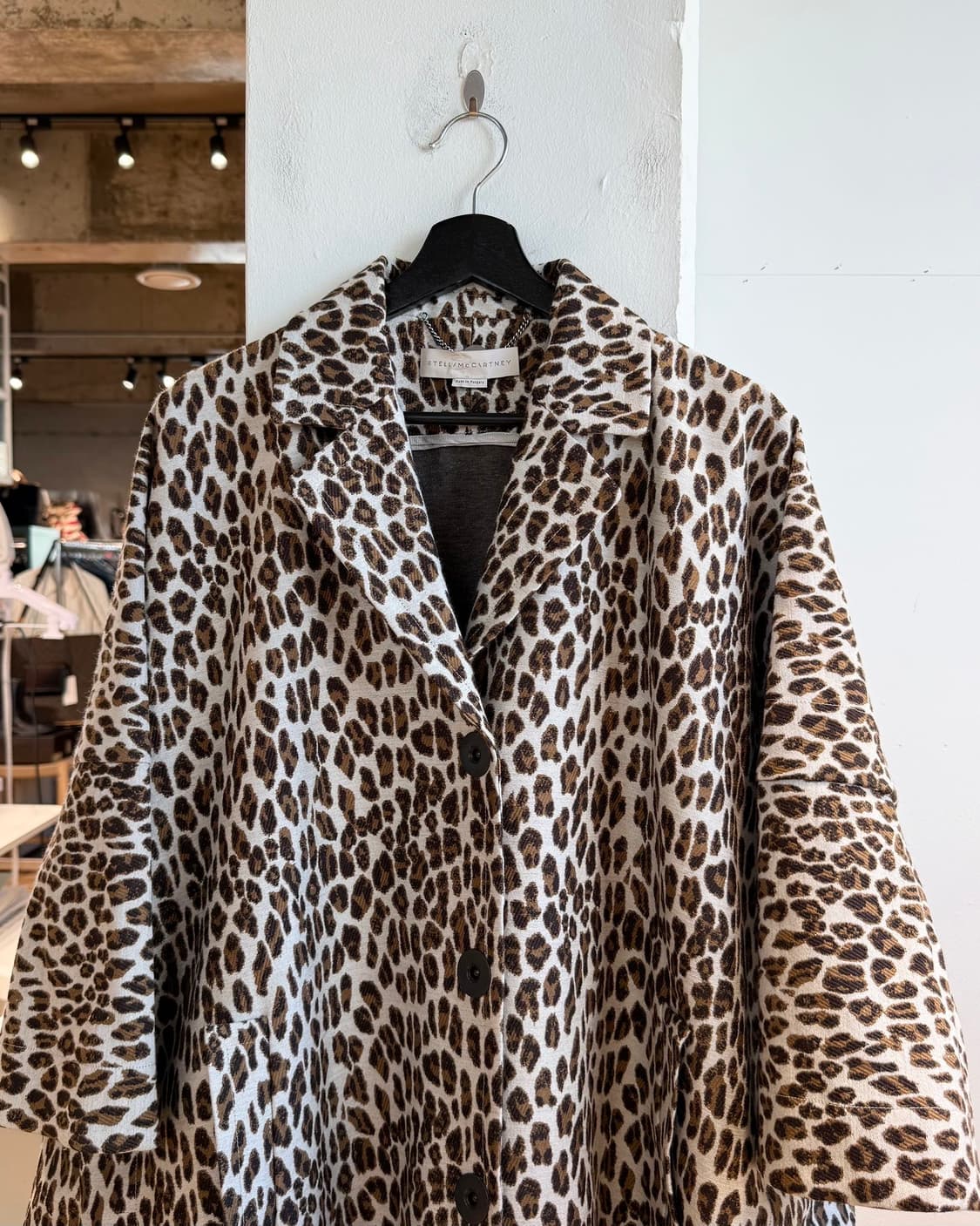스텔라 매카트니 레오파드 나일론 혼방 코트  상품이미지3