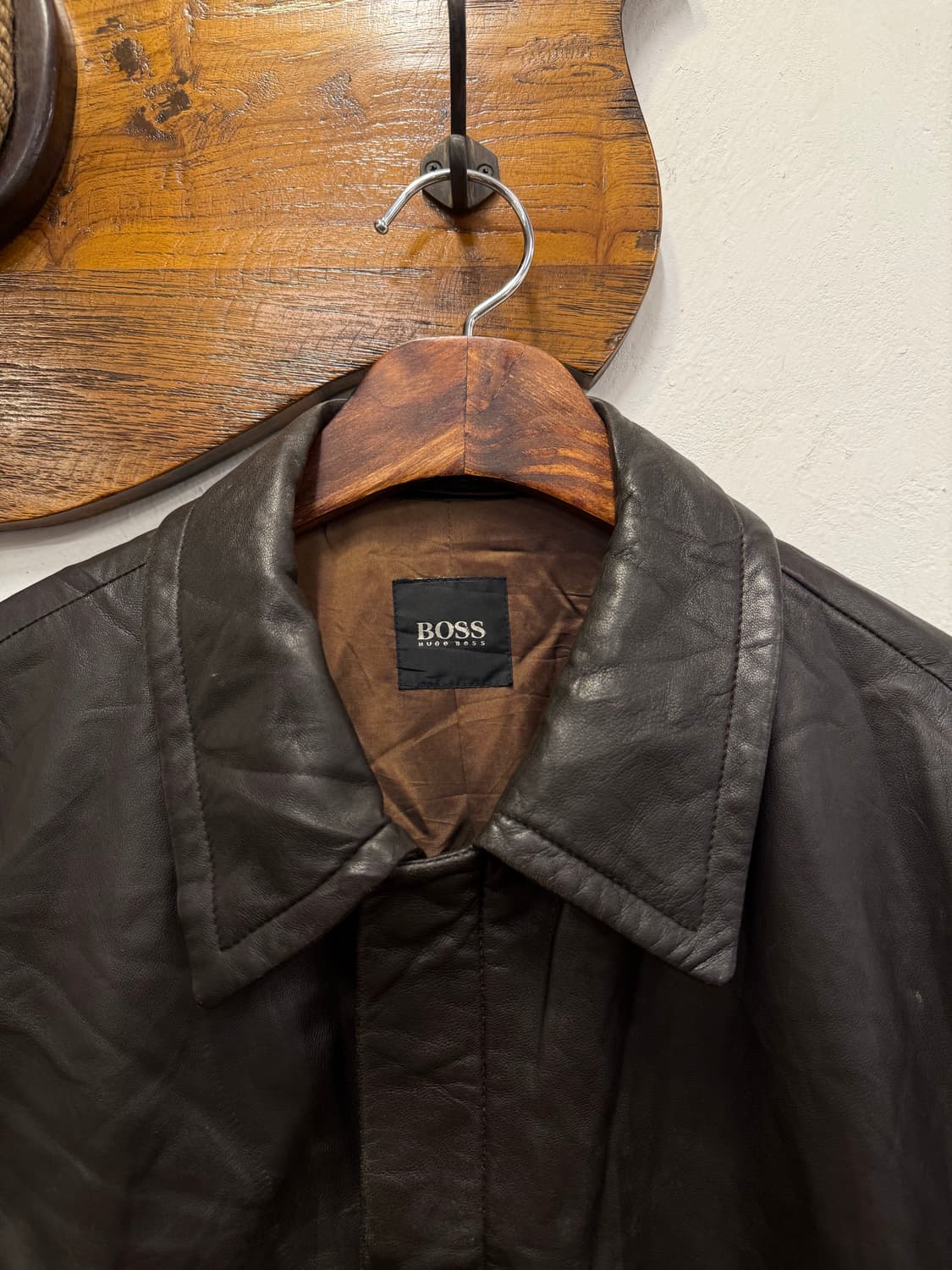 (L) HUGO BOSS 휴고보스 Italian Lamb Nappa Le 상품이미지3