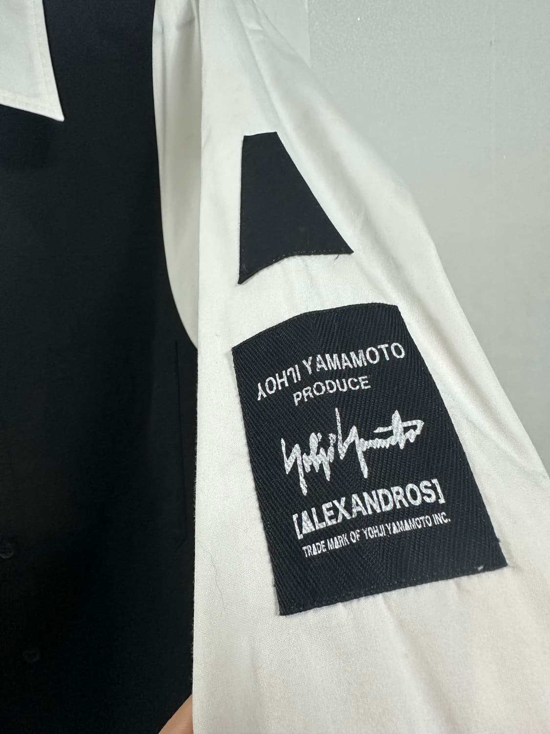 요지야마모토 뿌르 옴므 베스트 디테일 셔츠 상품이미지4