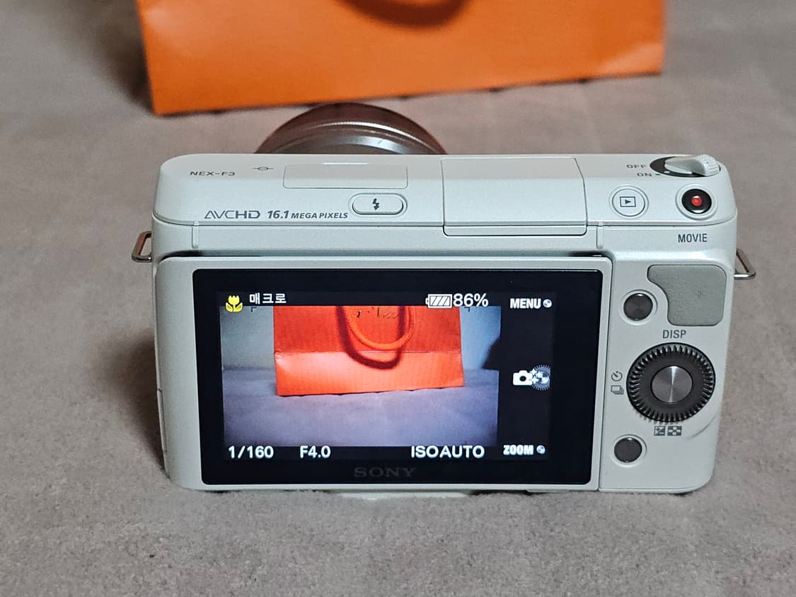 소니 NEX-F3 미러리스 카메라 상품이미지6