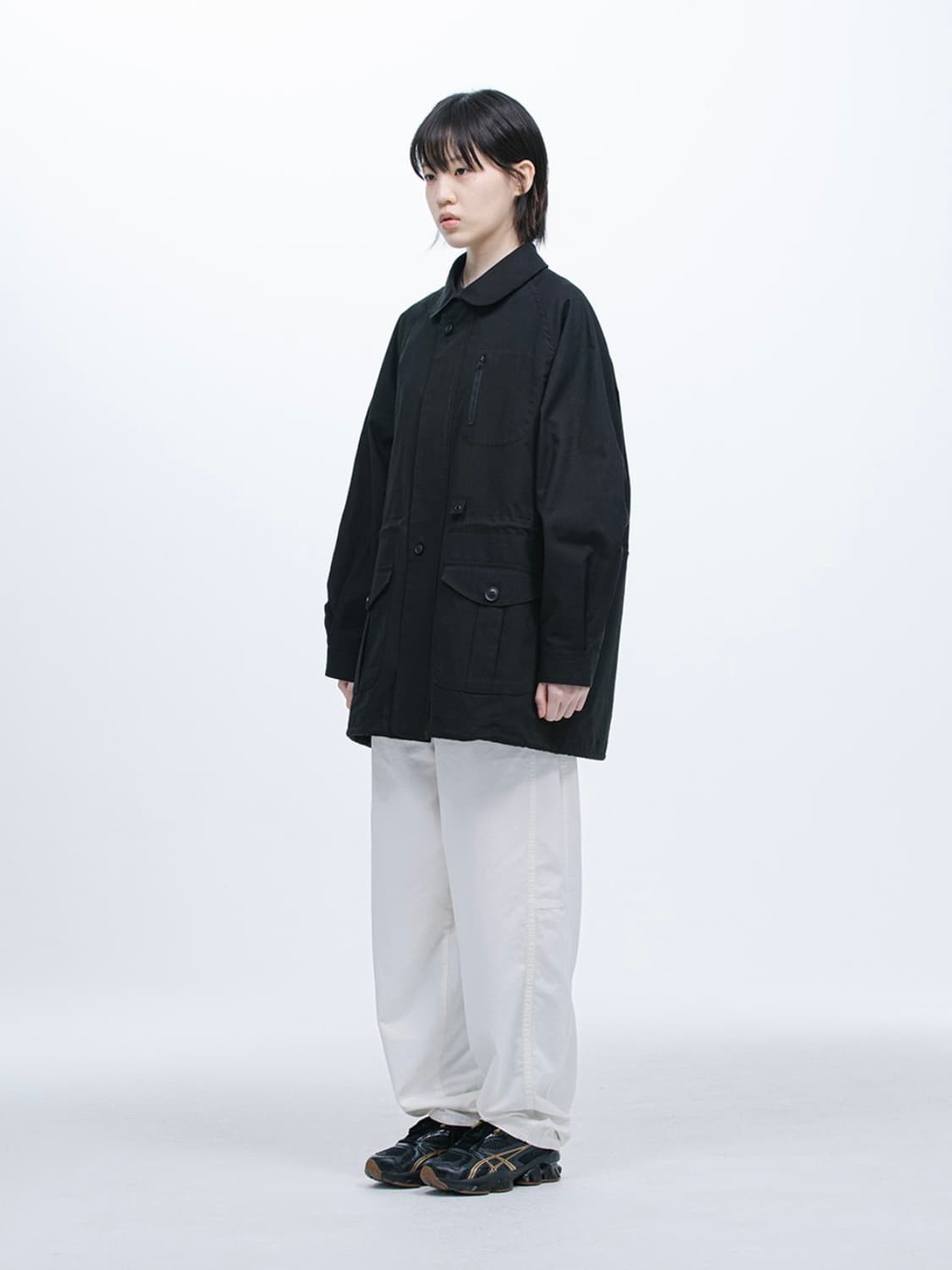 오헤시오 트렌치 카라 점퍼 상품이미지3