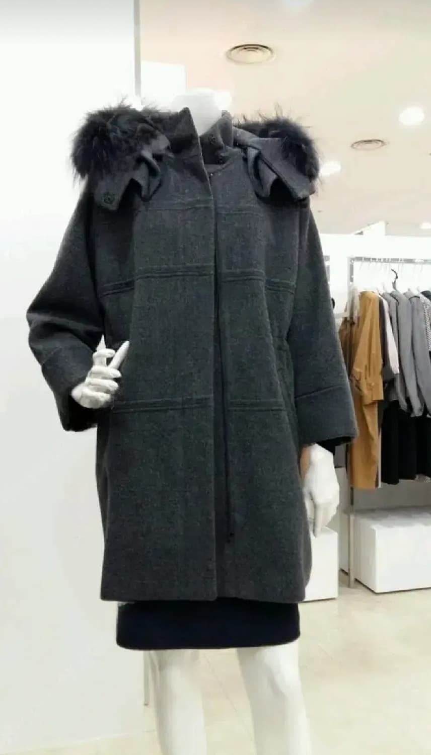 KL바이린 폭스후드코트 (55-77) 상품이미지1