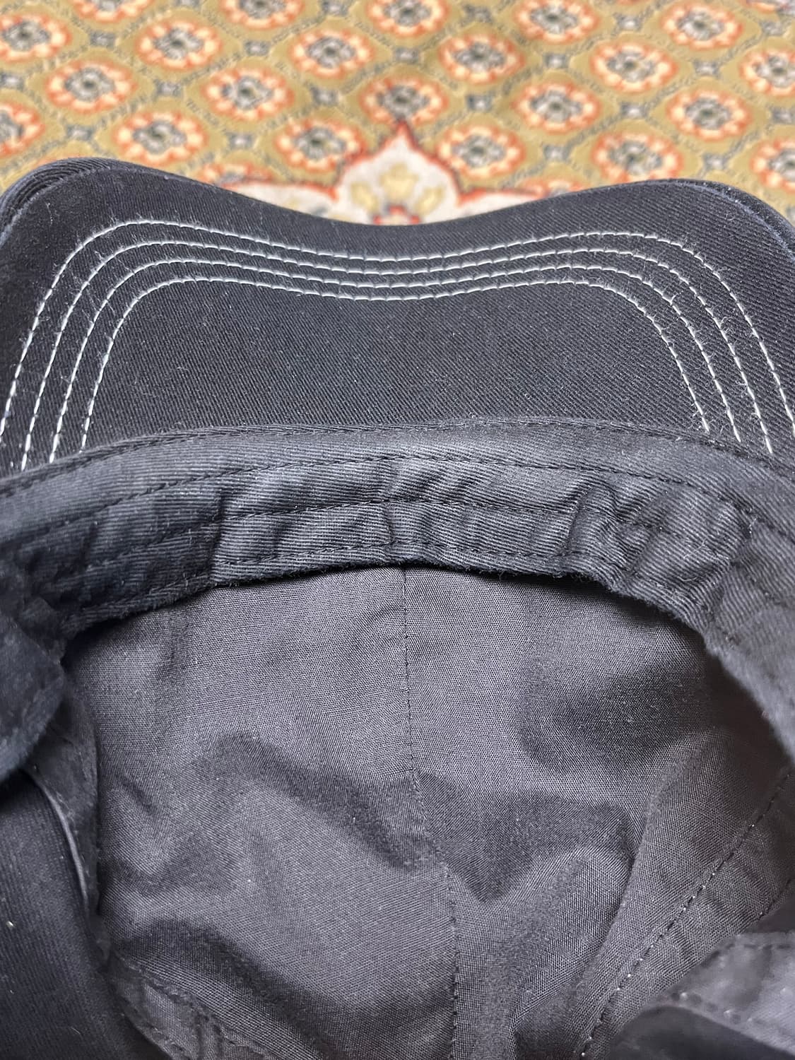 리끌로우 RECLOW 자수 볼캡 블랙 상품이미지7