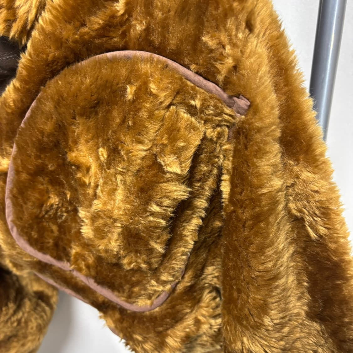 F) PERVERZE 퍼버즈 테디 크롭 퍼 자켓 상품이미지3