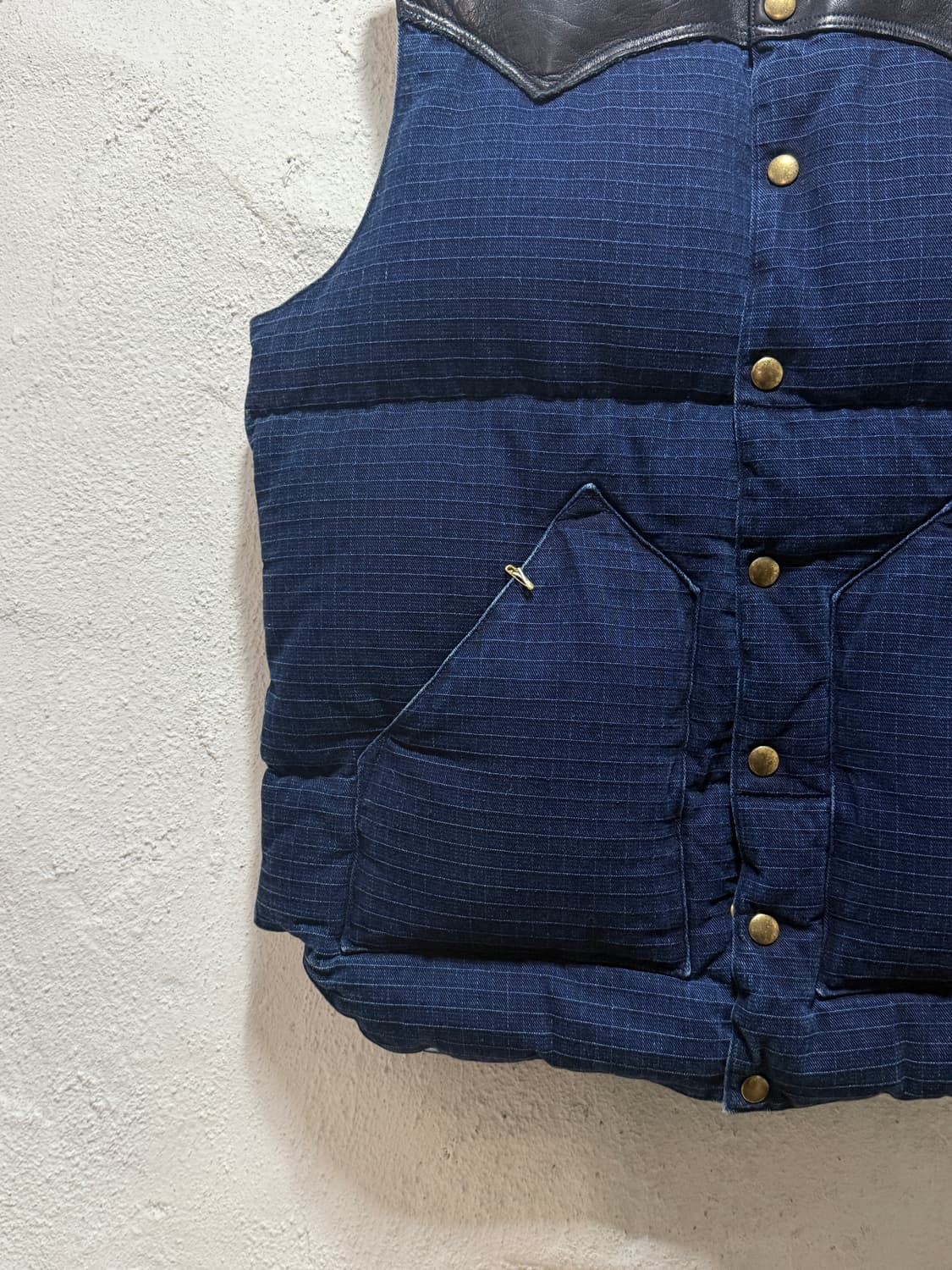 록키마운틴x웨어하우스 RMFBxWarehouse 인디고 페더베드 베스트 상품이미지10