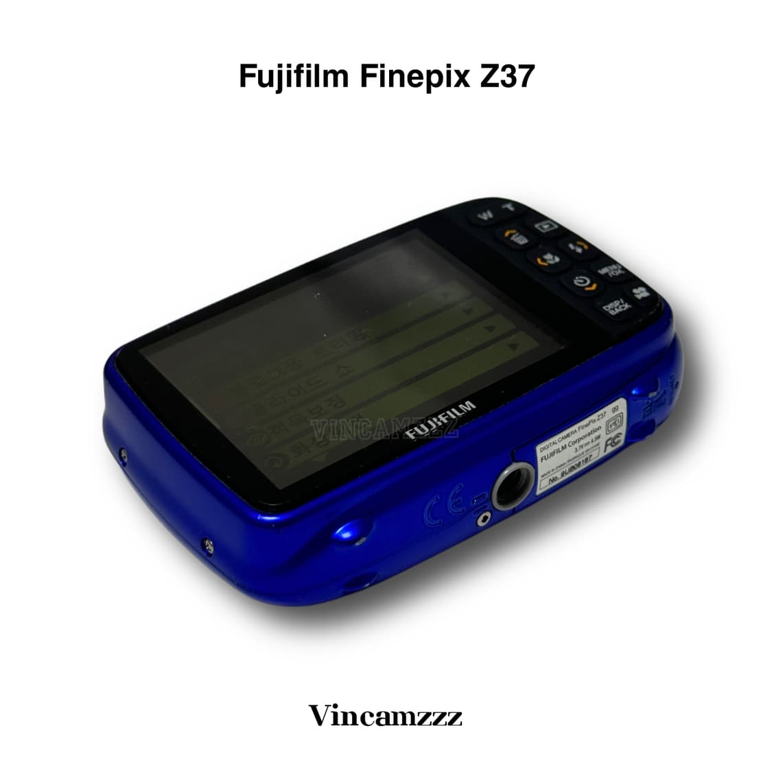 Fujifilm 후지 Finepix 파인픽스 Z37 디지털 카메라 상품이미지7