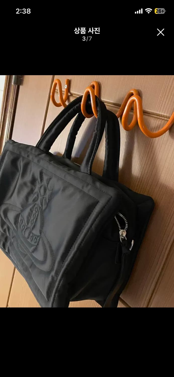 비비안웨스트우드 노트북 케이스 퀼팅 토트백 상품이미지2