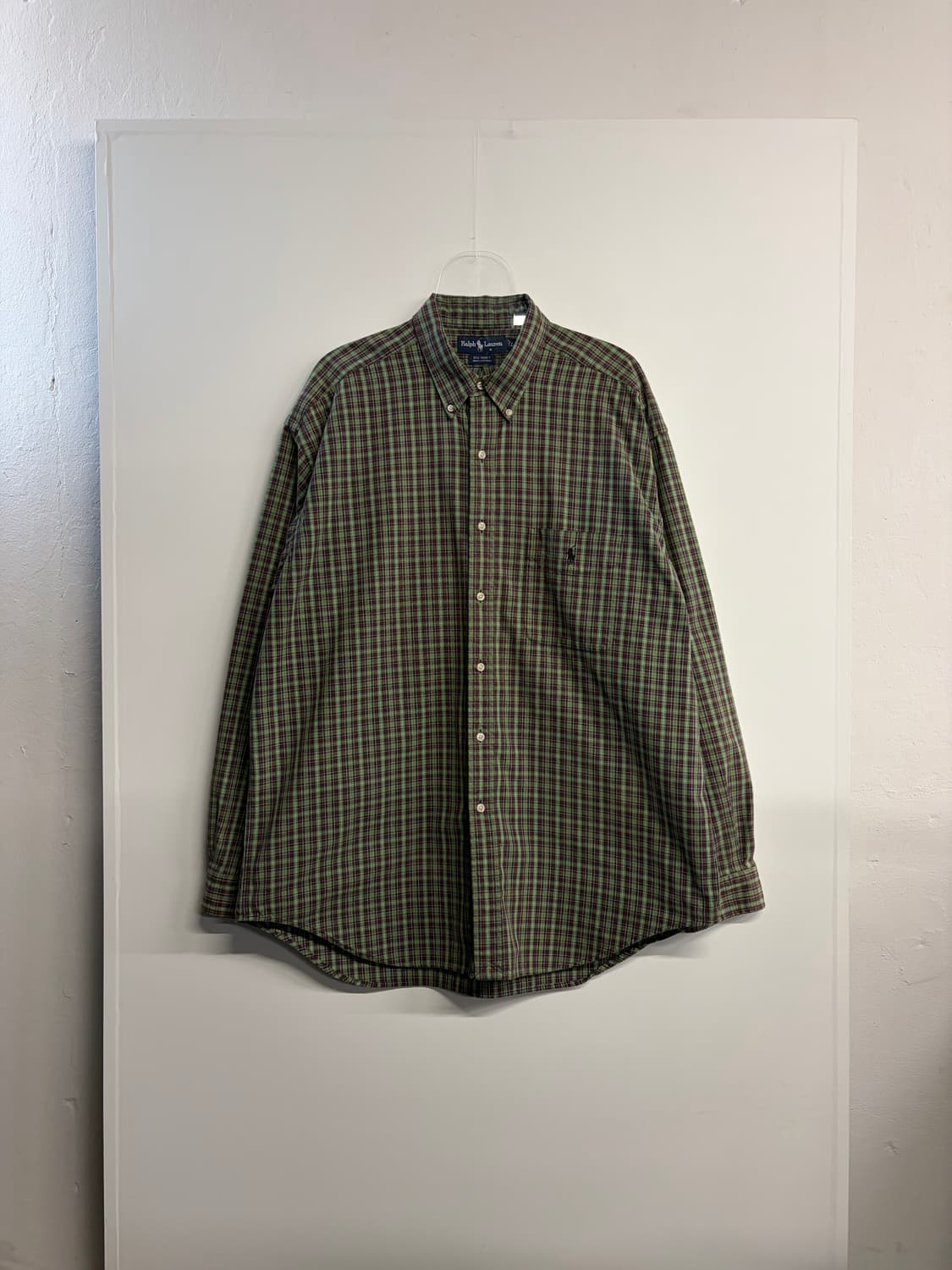 90s 폴로 랄프로렌 빅셔츠 L 상품이미지1