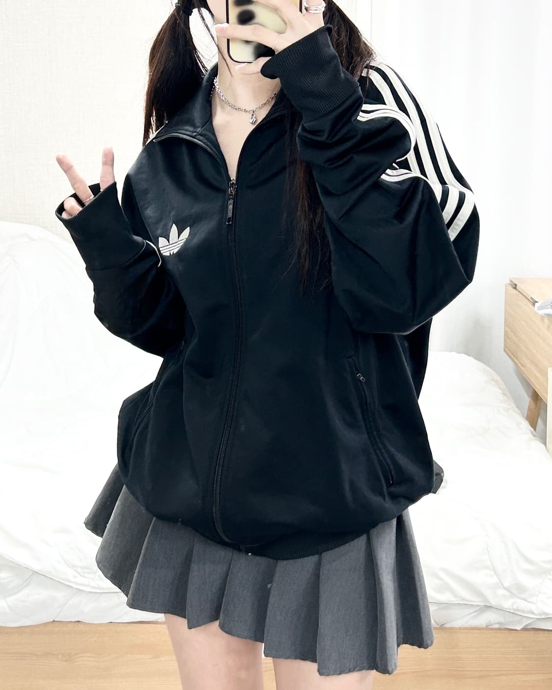 아디다스 블랙 파이어버드 져지 상품이미지2