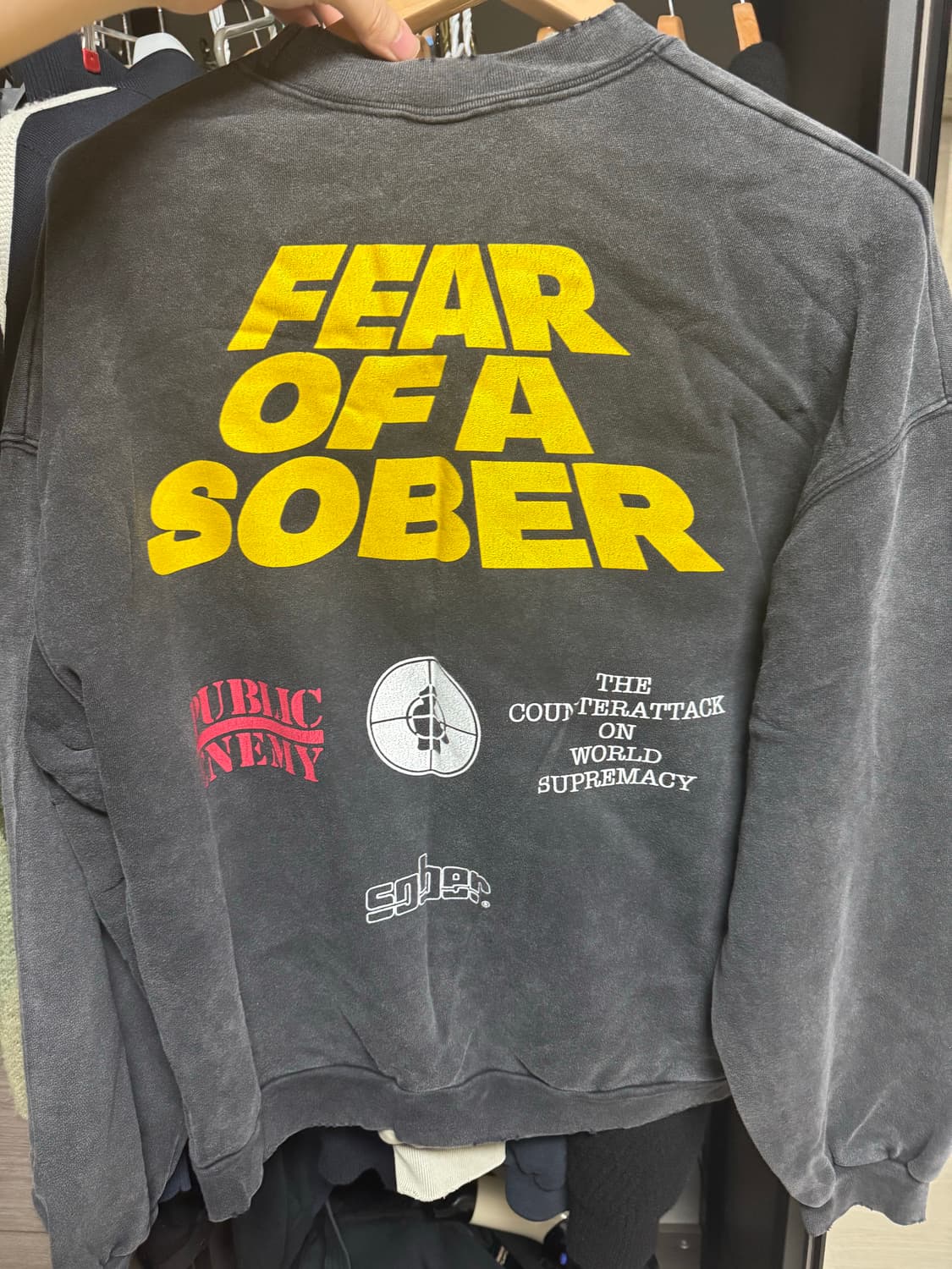 Sober OG 굿즈 public enemy 스웻 상품이미지4