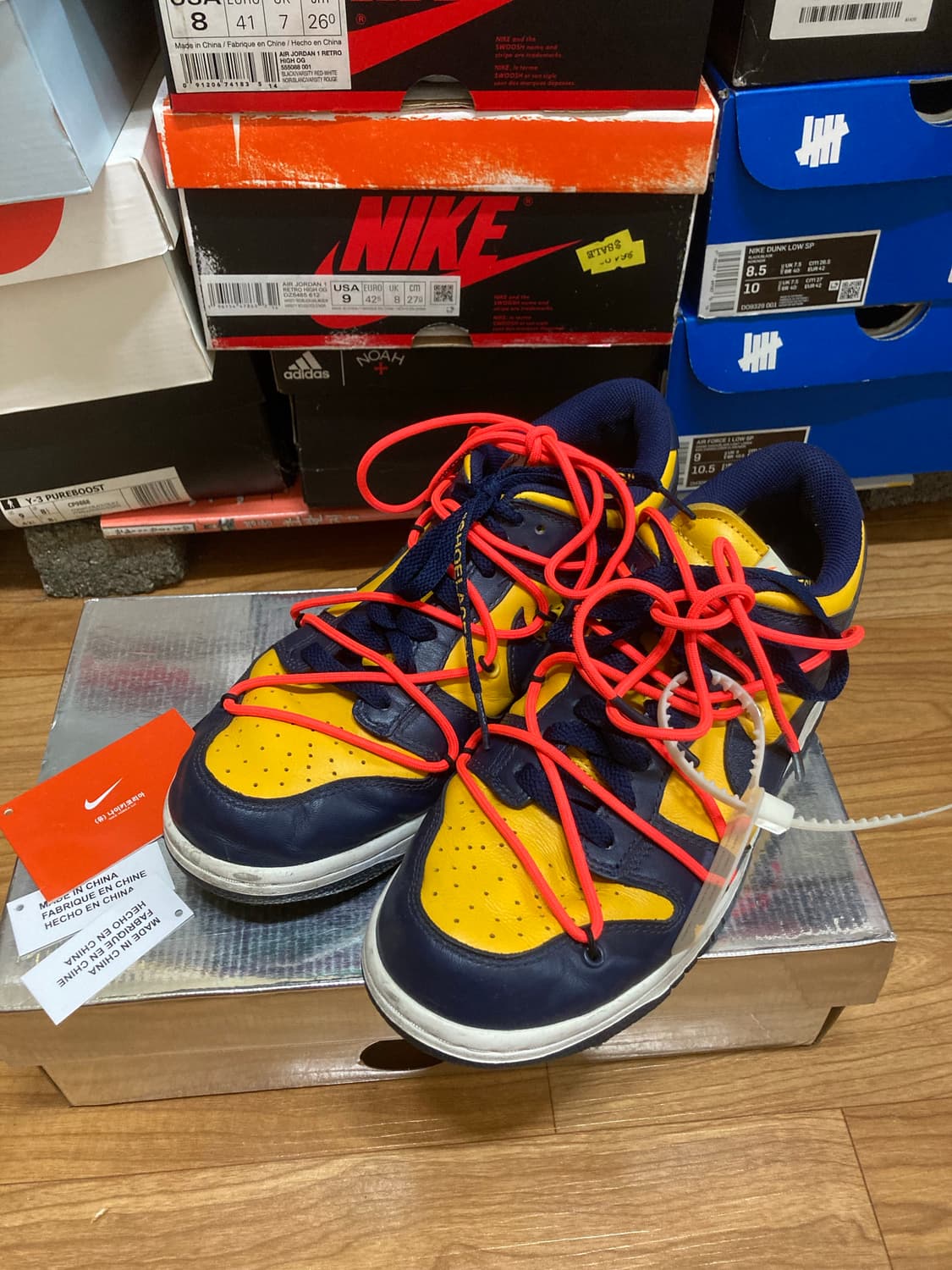 나이키x오프화이트 덩크 상품이미지1