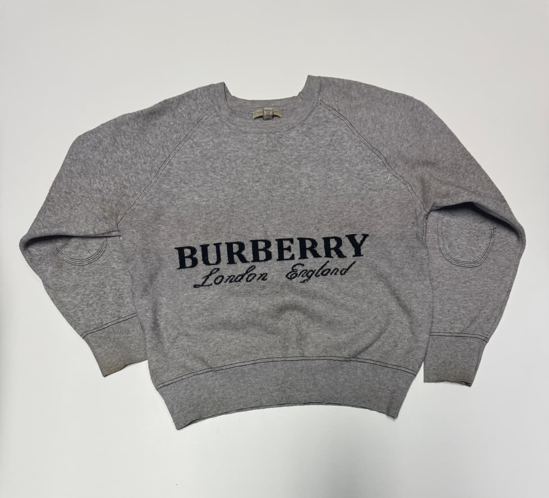 여성 버버리 브릿 리메이크 커스텀 니트 S 상품이미지1