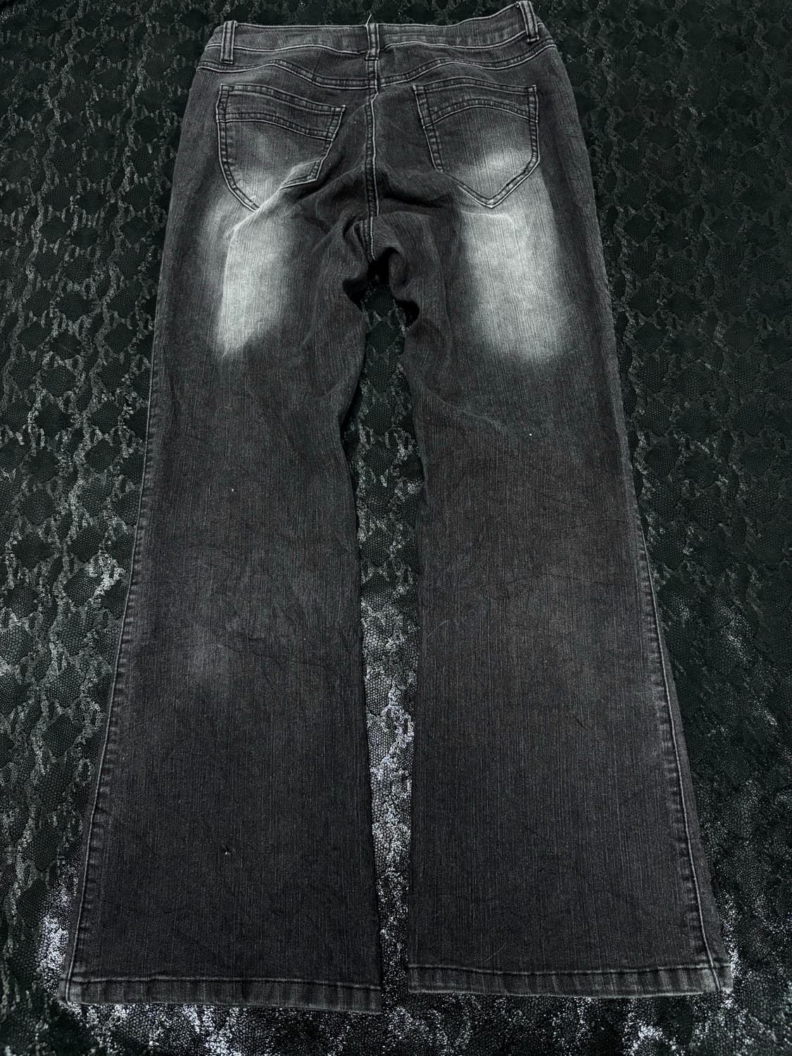 “MASAKI MATSUSHIMA” Y2K Black Washed Boo 상품이미지5