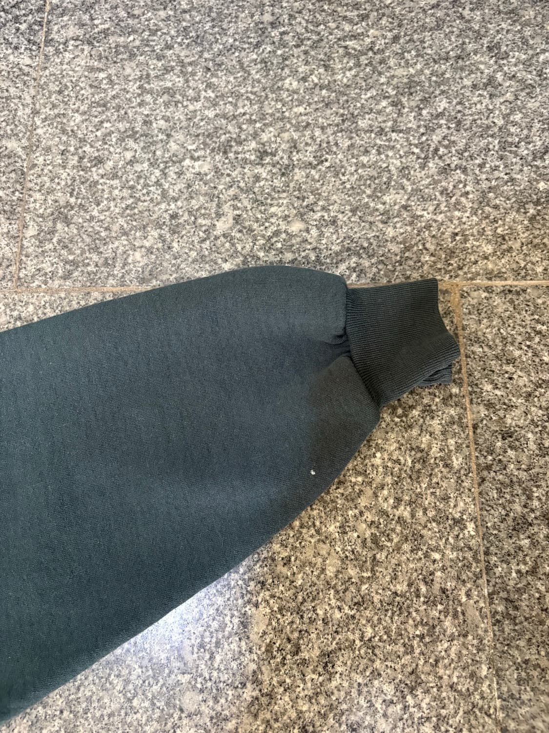 90s 빈티지 러셀 후드 페이디드 그린 상품이미지5
