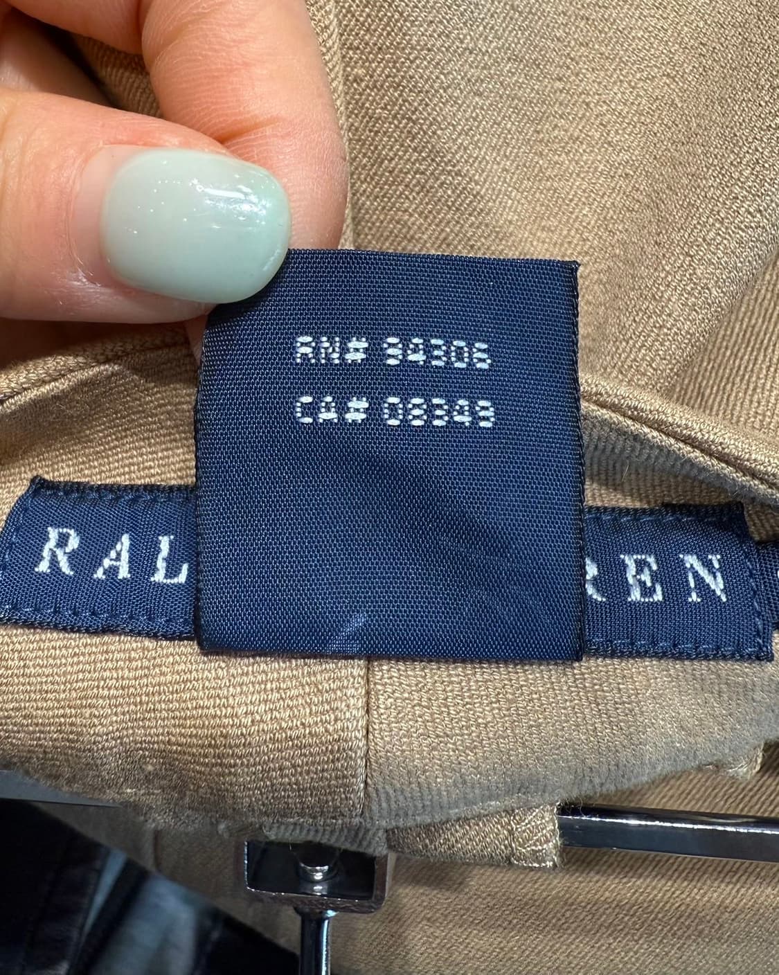 폴로 랄프로렌 브라운 스웨이드 패치 팬츠  상품이미지9