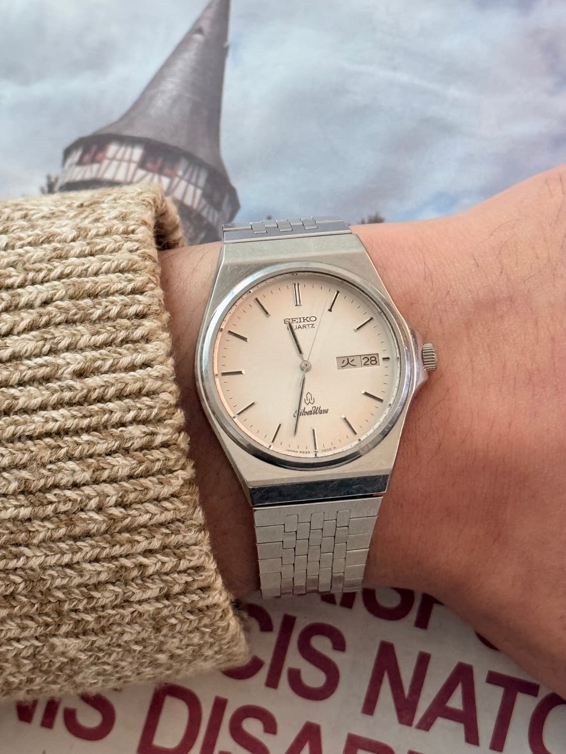 Seiko 세이코 SilverWave Day-Date Quartz 상품이미지7