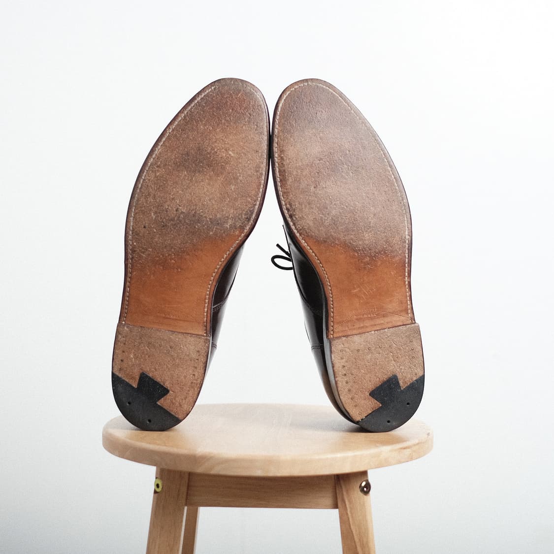 알든 2160 11E(290사이즈) 버건디 코도반 스트레이트팁 더비 상품이미지10