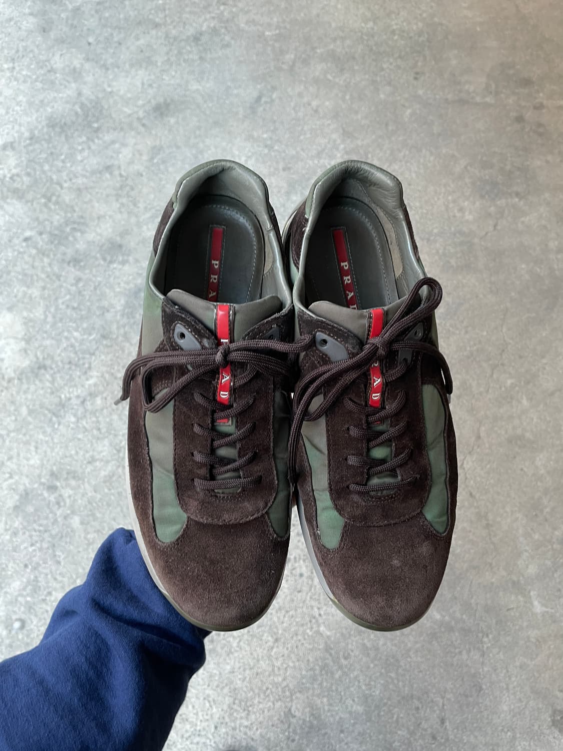 00s Prada Sports America’s Cup Brown  상품이미지4