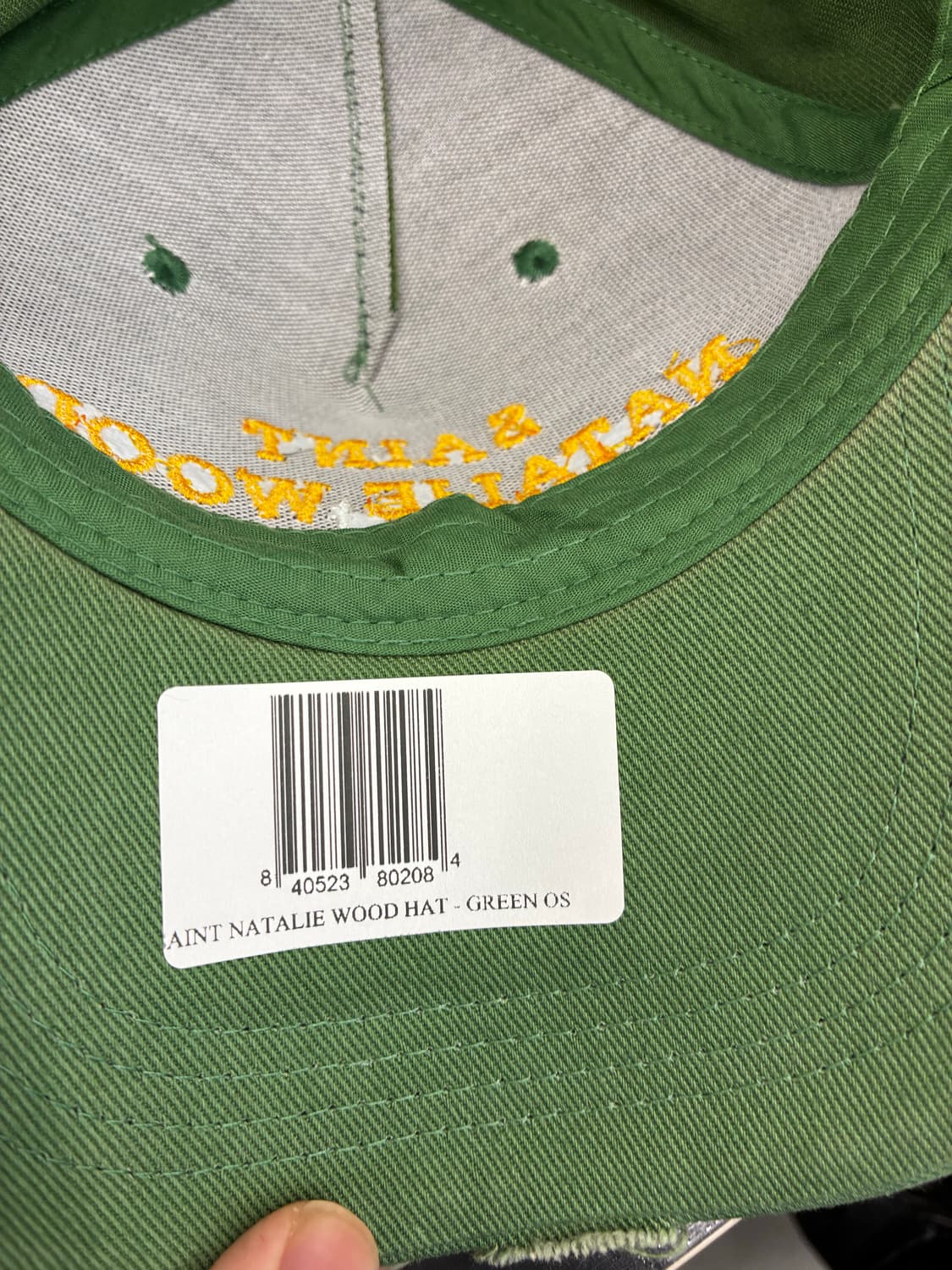 새상품) PALY HOLLYWOOD 세인트 나탈리 우드 볼캡 상품이미지3