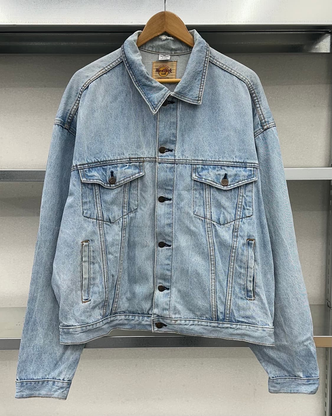 (2XL)90'S HARD ROCK CAFE 청자켓-M1309 상품이미지1