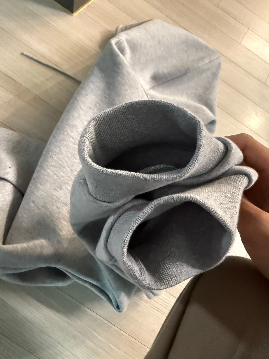 논노드 스쿠바 집 후드 그레이 상품이미지3