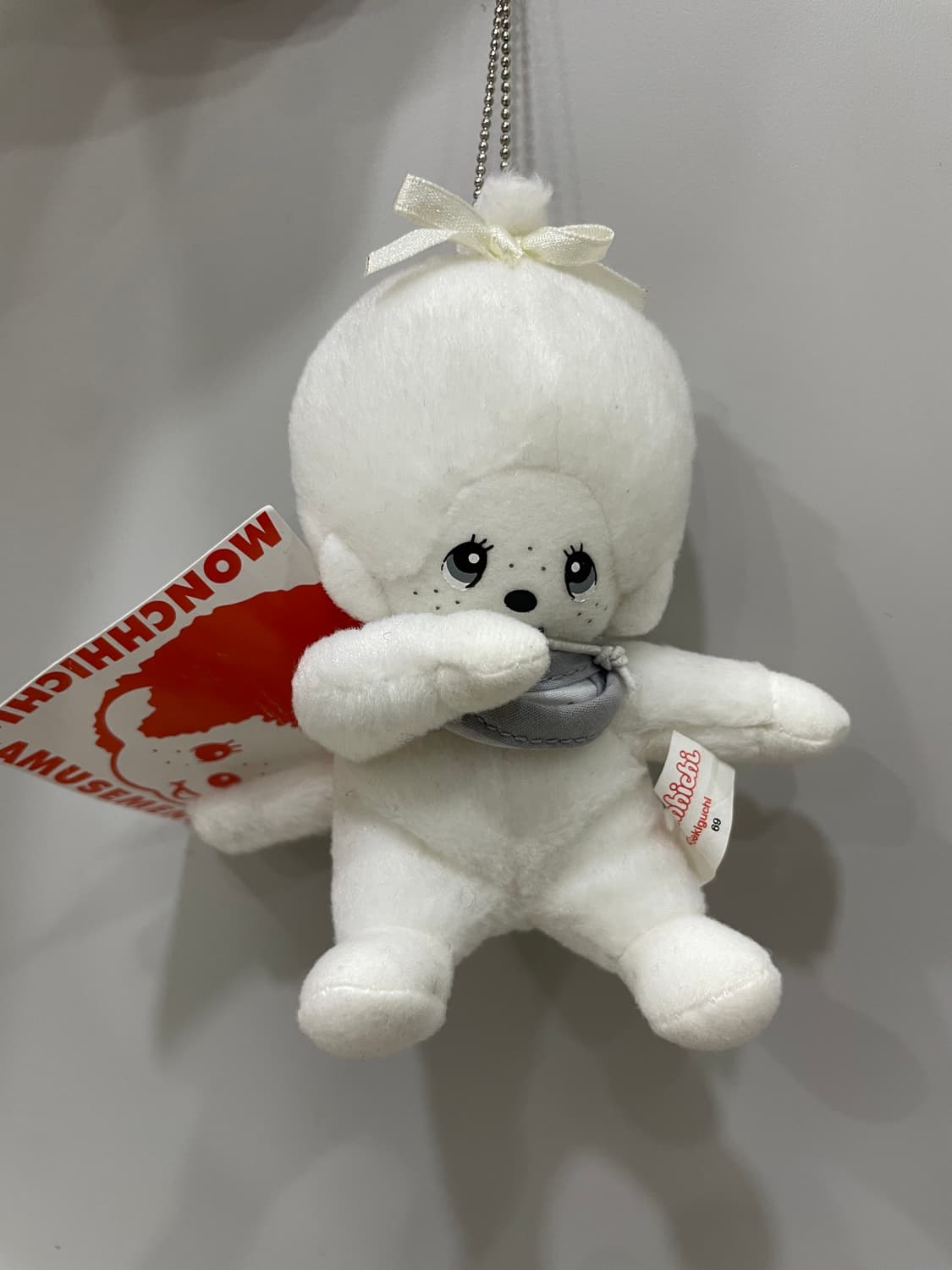 고전 몬치치 모노톤 화이트 키링 상품이미지2