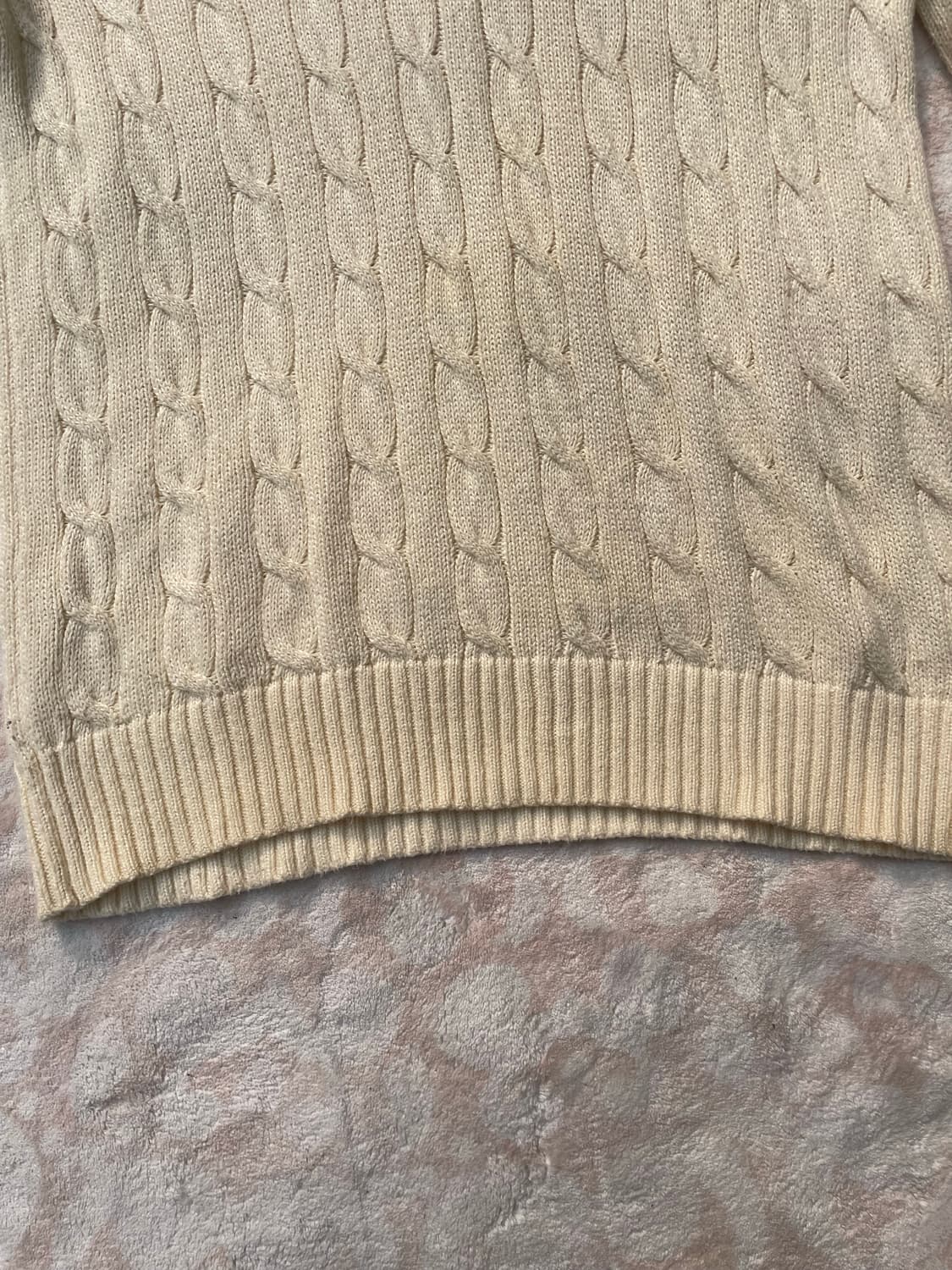 Polo Ralph Lauren 아이보리 케이블 니트 상품이미지3