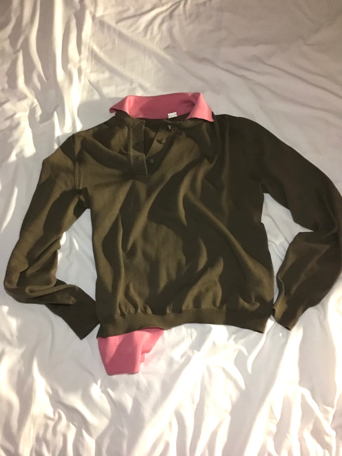 [M] ALL-IN 어거스트 배런 더블 폴로 니트 상품이미지1