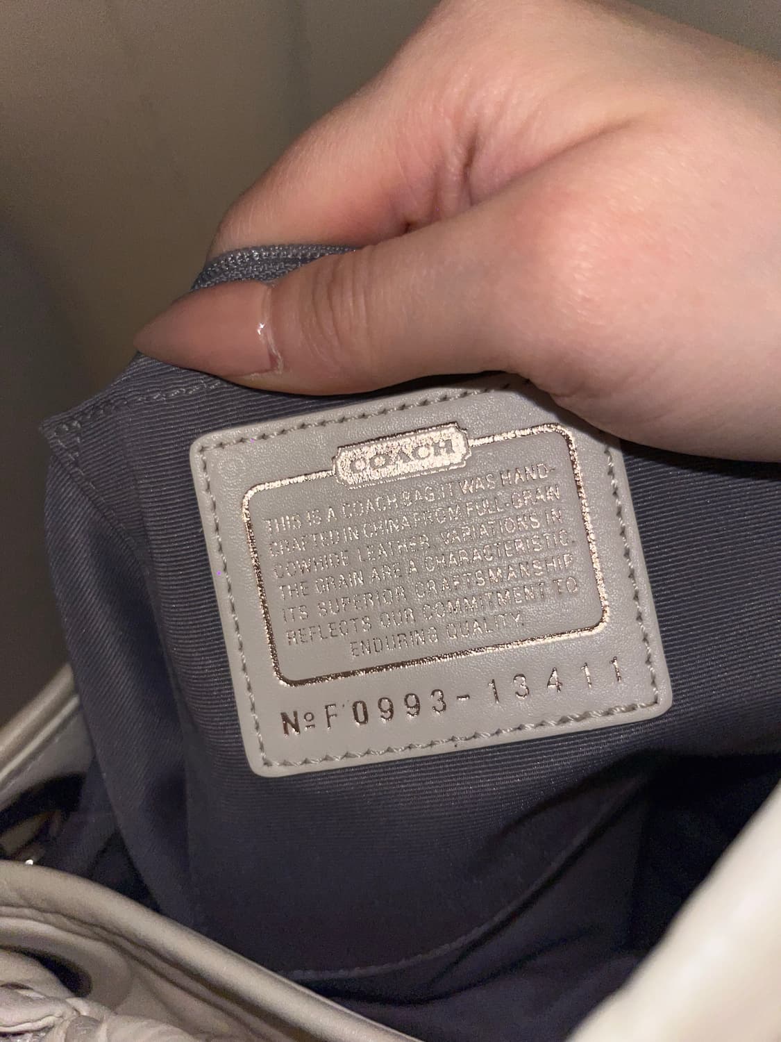 🎉SALE🎉 COACH AllWhite shoulder bag 상품이미지9