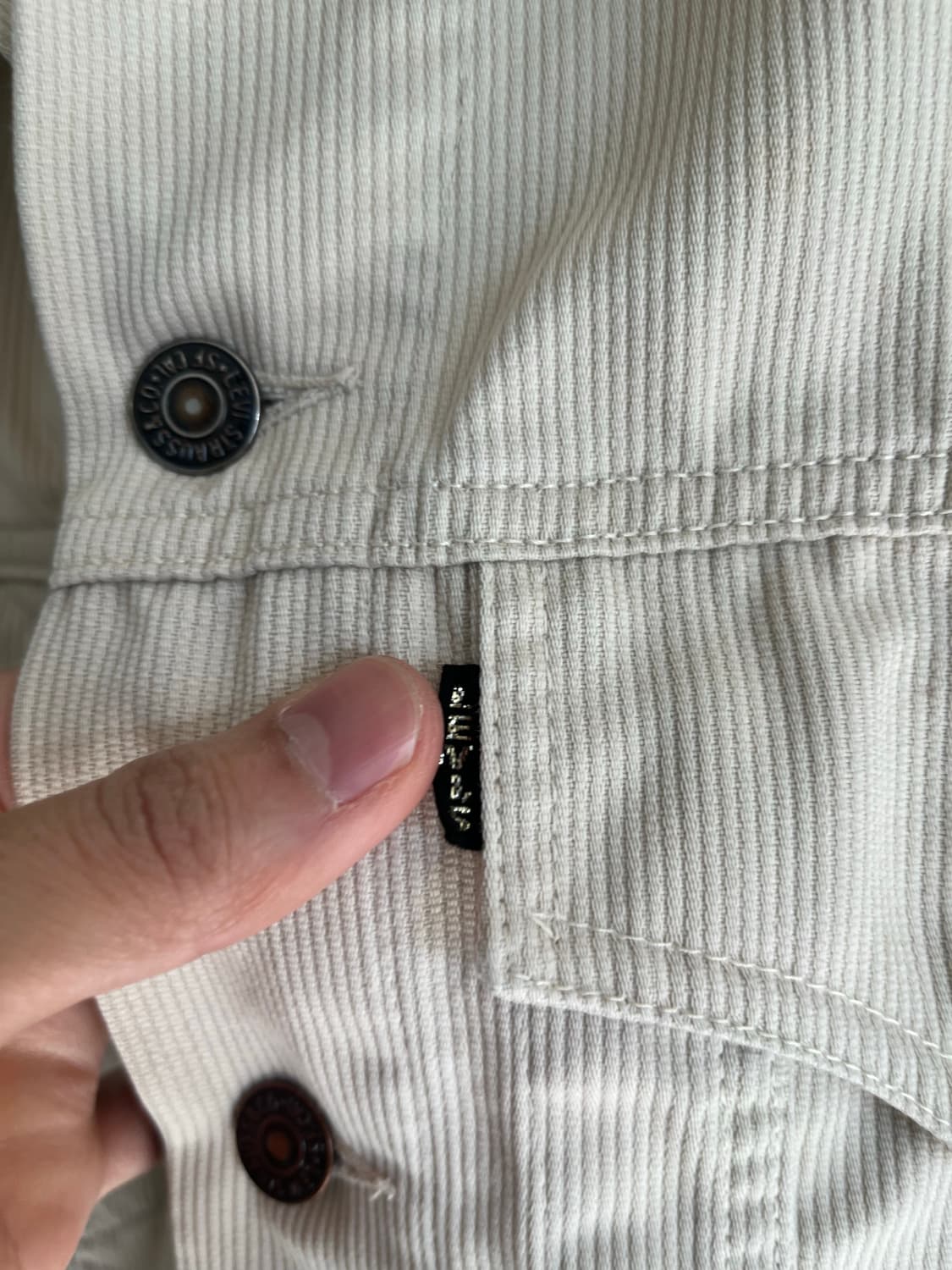 1960s Levi's Big "E" 70505 Bedford Cords 상품이미지3