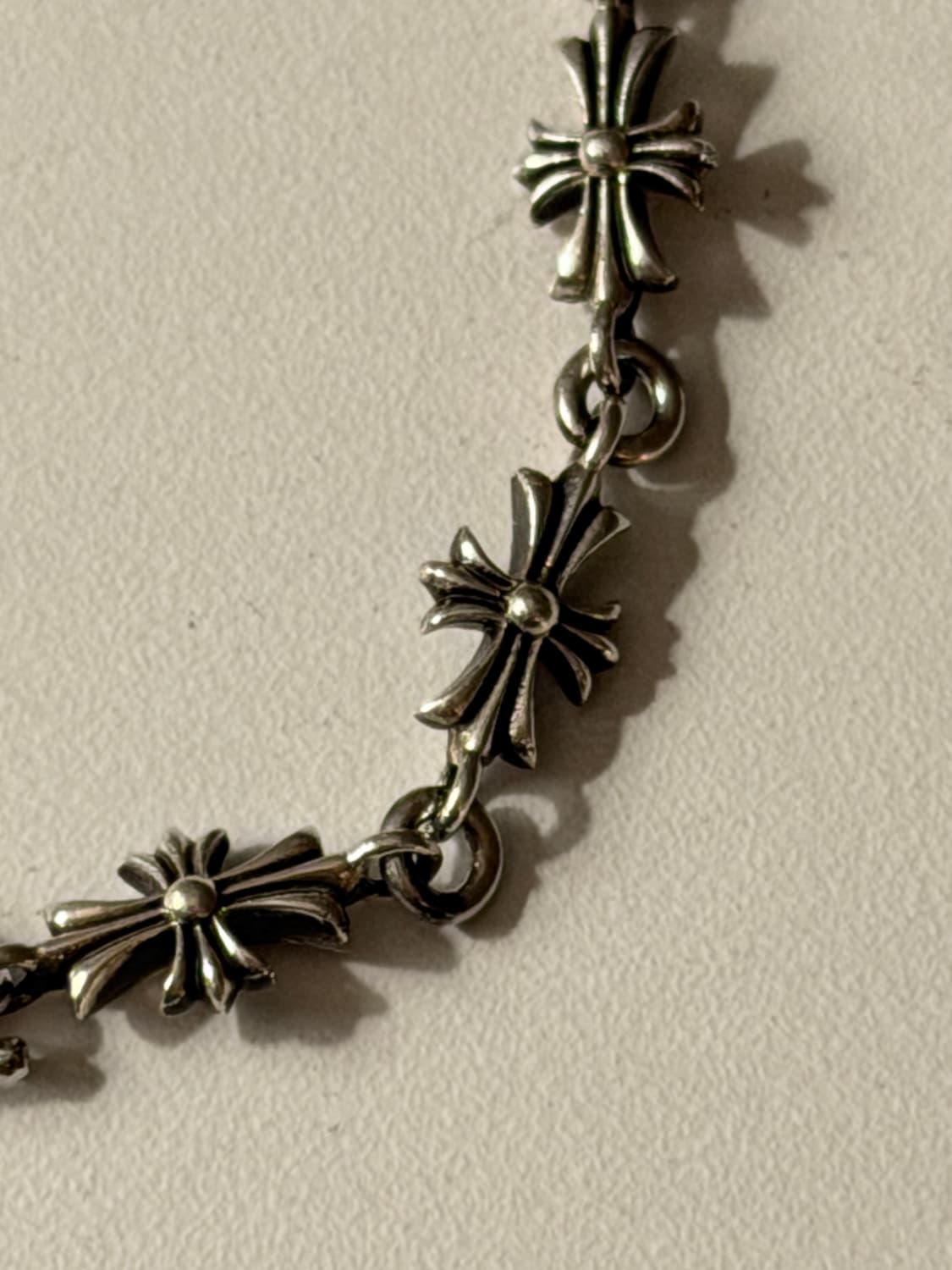 크롬 크로스 타이니 팔찌 925 실버 상품이미지6