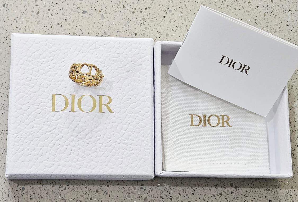 디올 당세 뚜왈 골드 피니쉬 링 / S사이즈 [약10.5호] [정품] 상품이미지3