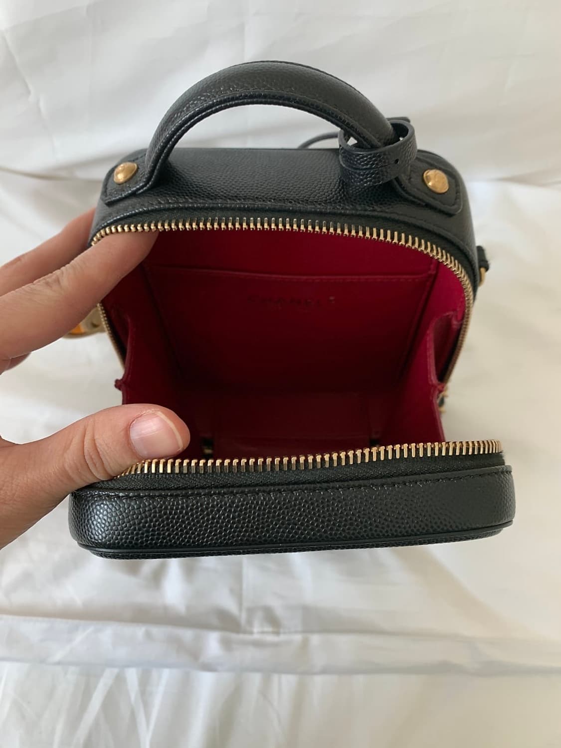 샤넬 캐비어 코스메틱 토트백  상품이미지8