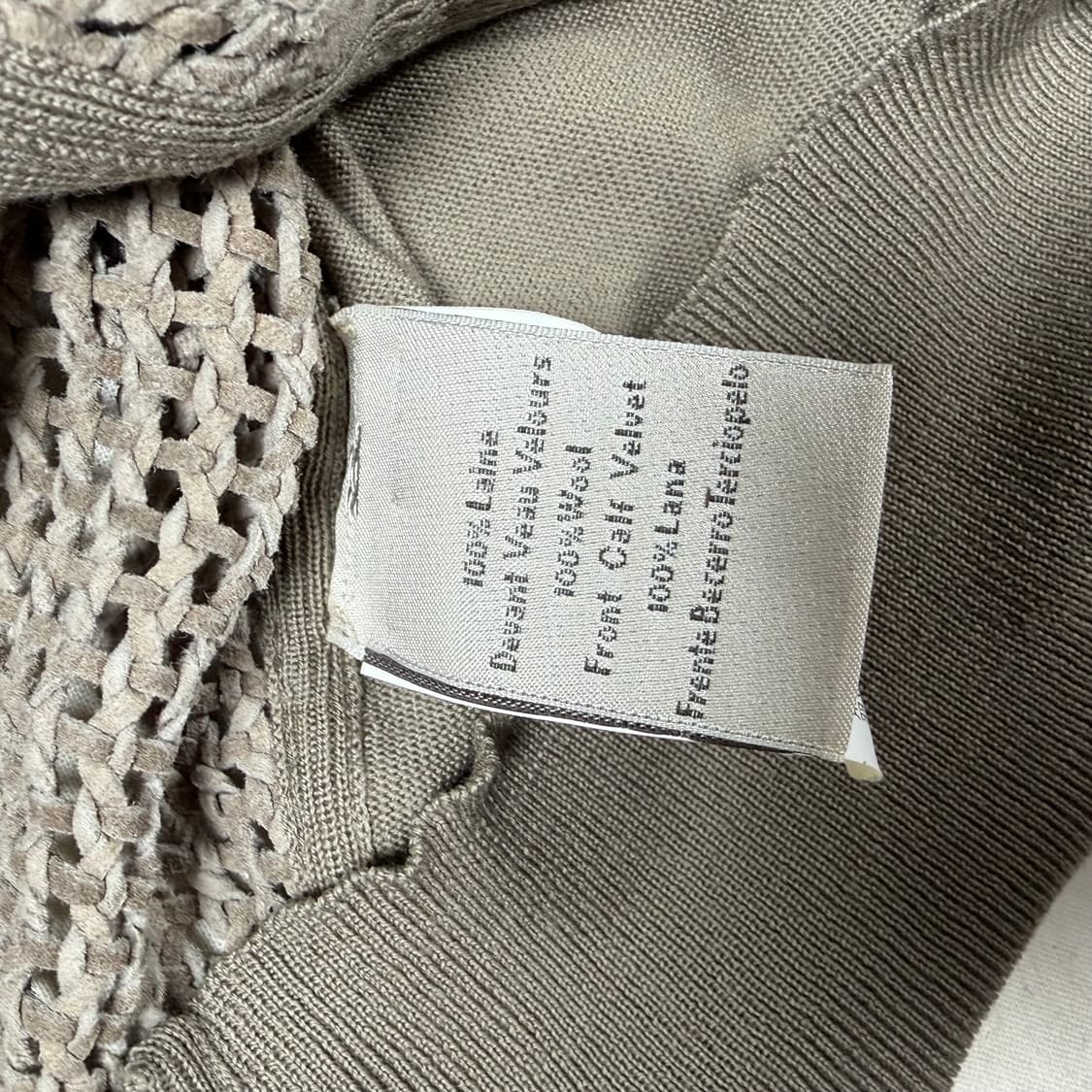 에르메스 메쉬 가디건 니트 상품이미지5